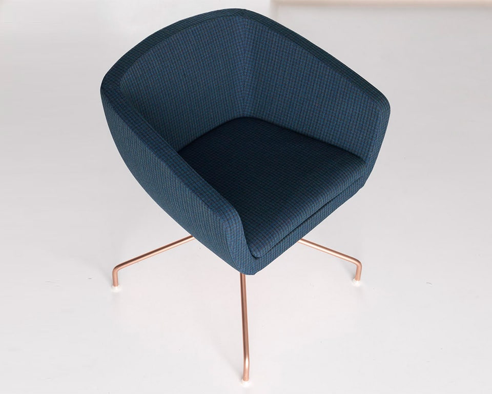 ginkgo-chairs- Italian designer armchairs in fabric