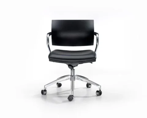 High quality home office desk chair in black