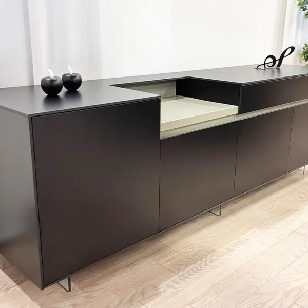 Stunning High quality Executive Credenza in Black HPL
