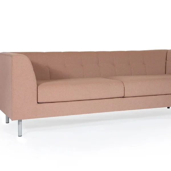 Large Cube range office sofa in fabric