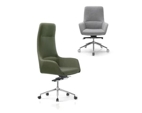 Luxury executive office chairs in fabric
