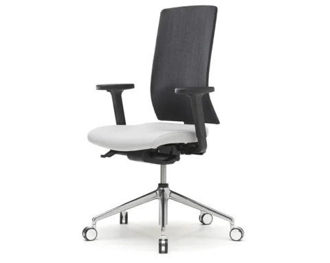 High-end executive task chair with ergonomic comfort