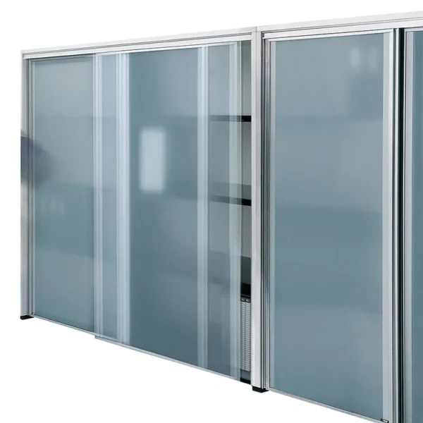 High quality glass sliding door sideboards and tall cupboards