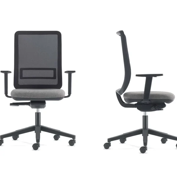 Black Mesh back office task chairs