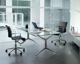 small 1600 x 800 luxury home office glass desk