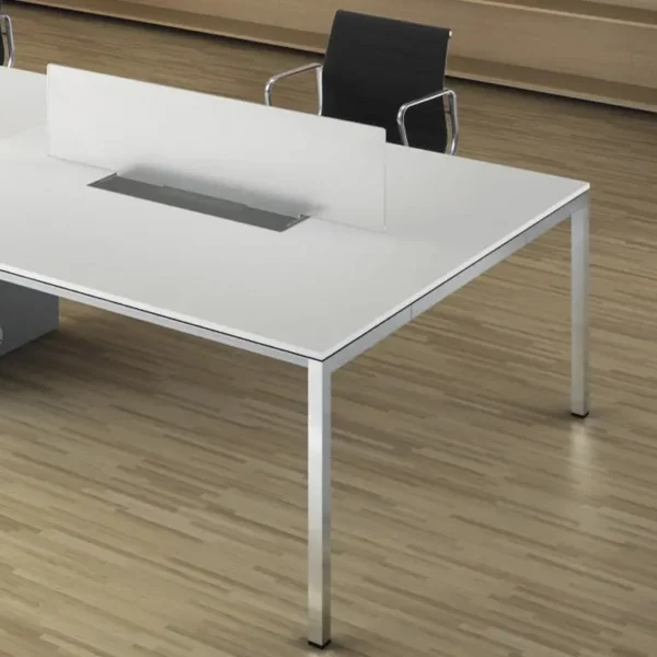 Luxury Office bench desks with cable management