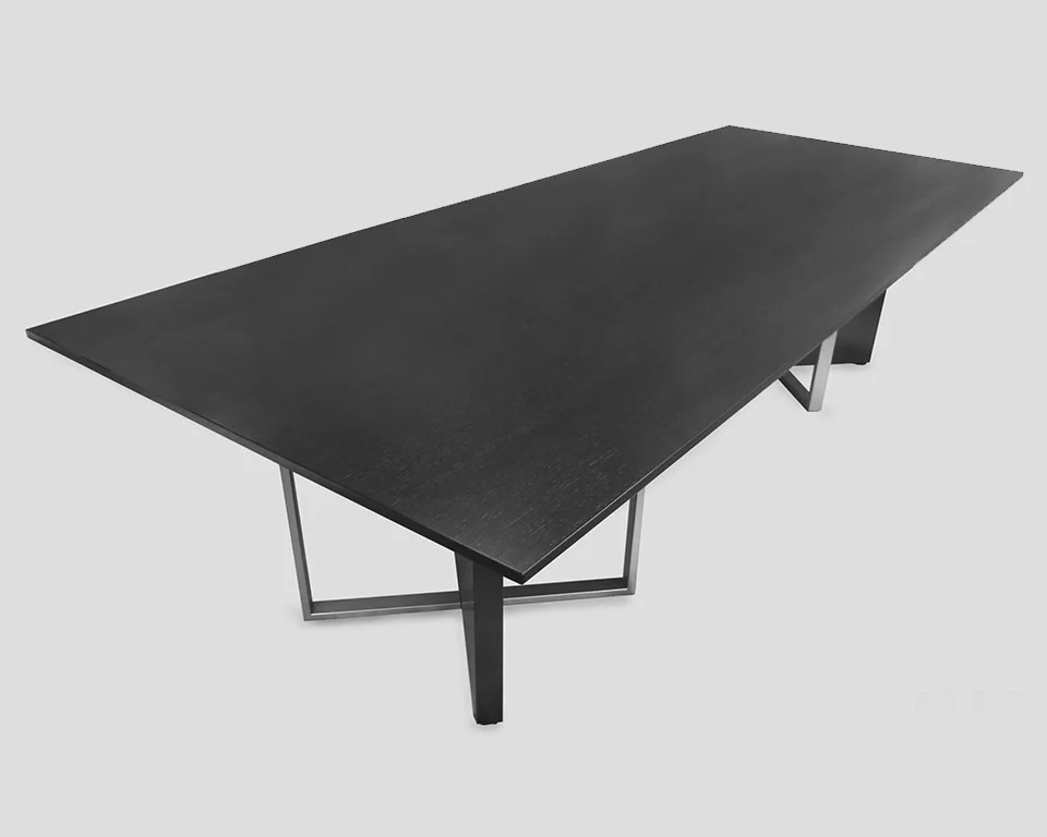 high quality rectangular meeting room table in wood