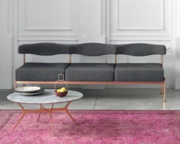 high quality three seat office reception sofa and armchairs
