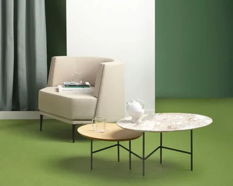 A very stylish white club arm chair for your offices