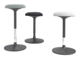 stunning height adjustable leather or fabric bar stools