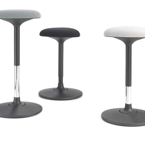 Stunning Height Adjustable Designer Bar Stools in Leather