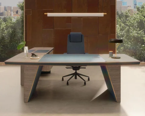 L- Shaped Executive office desk